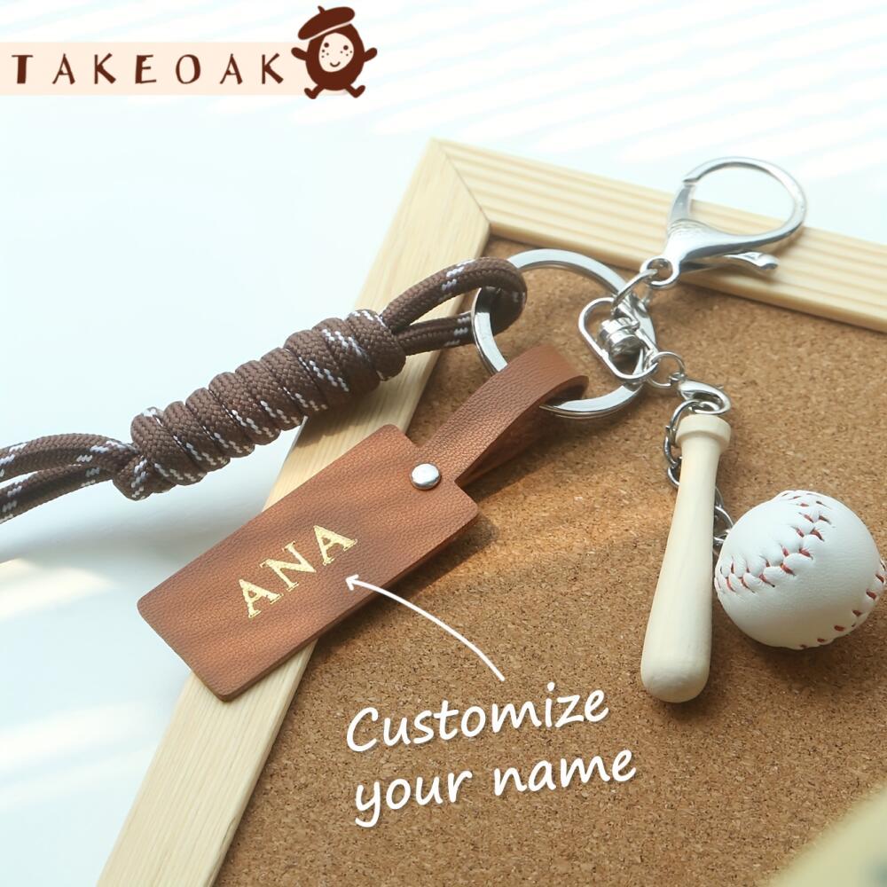 Gepersonaliseerde sleutelhange - Monogram Keychain Leather recensie en prijs