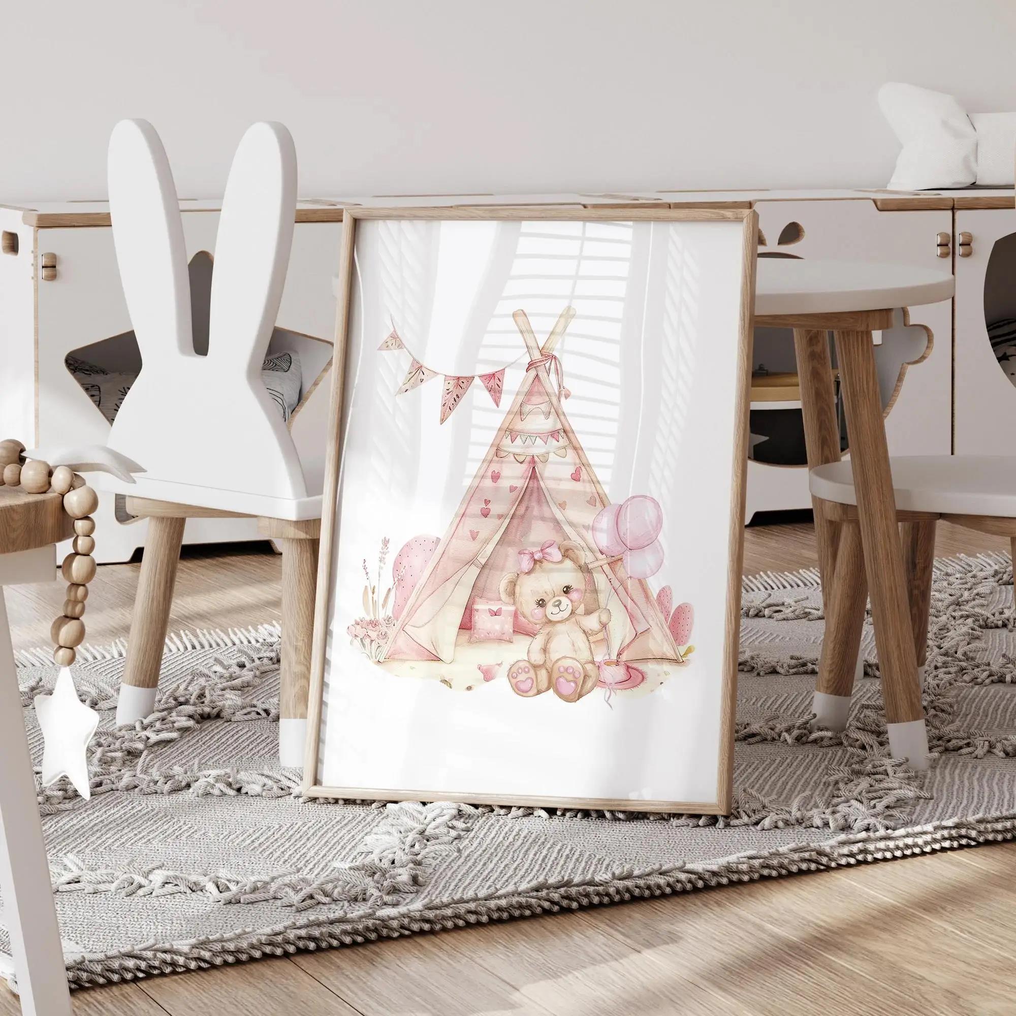 Roze Droom Beer Carrousel Tent - Personalized Name Box recensie en prijs
