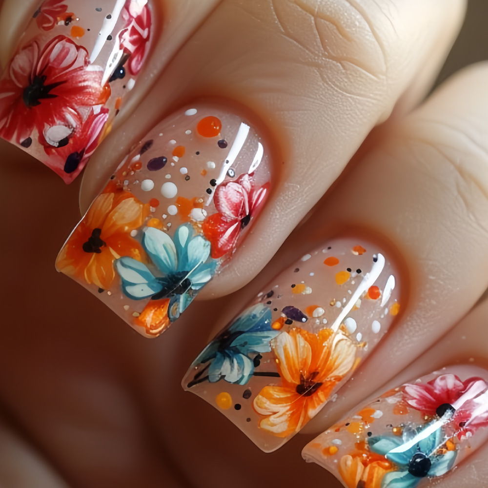 24 stks/set Middellange nepnag - Pressed Flower Art recensie en prijs