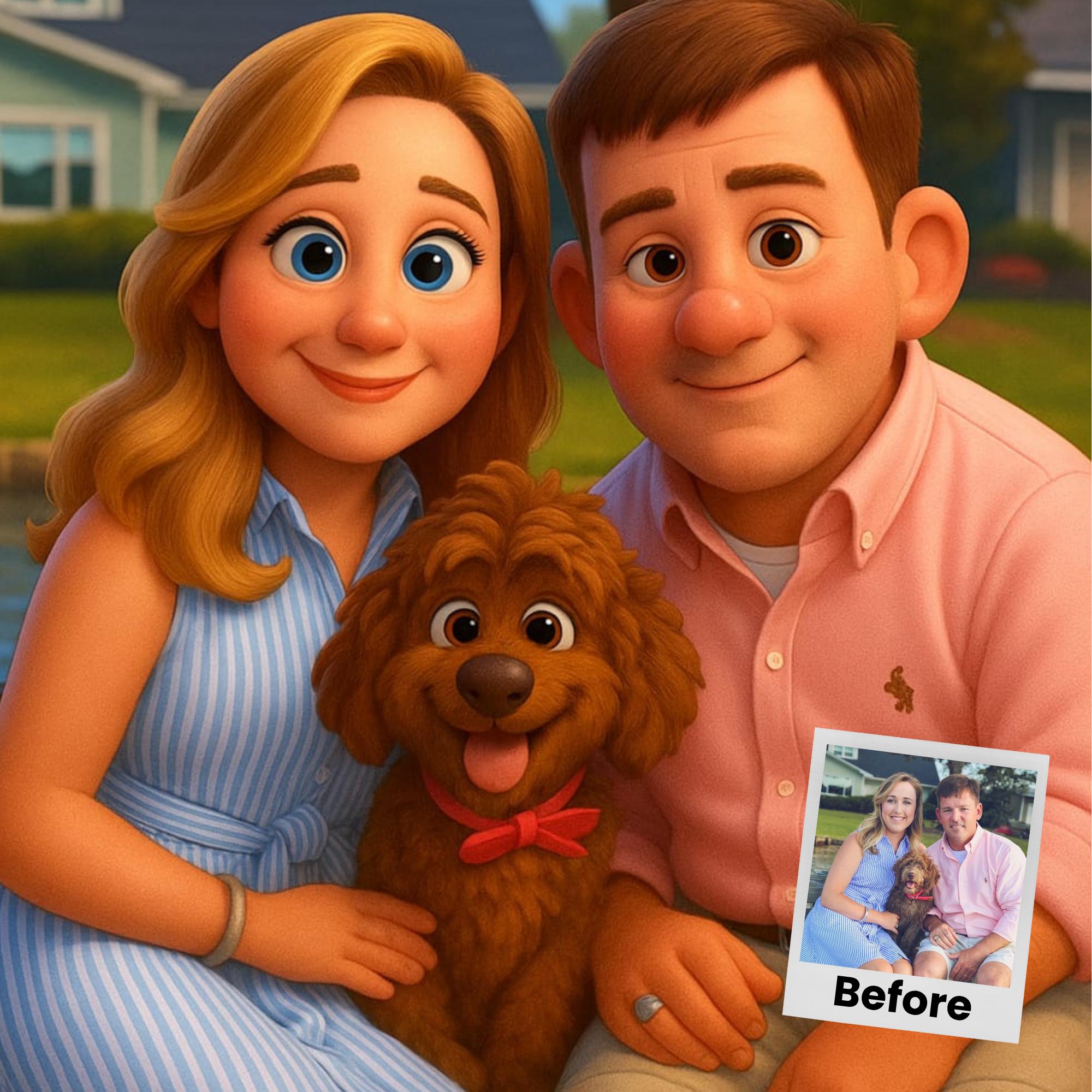 Aanpasbare cartoon portret can - Pet Portrait Custom recensie en prijs